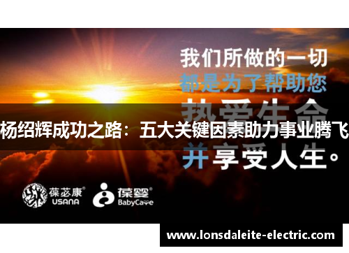 杨绍辉成功之路：五大关键因素助力事业腾飞